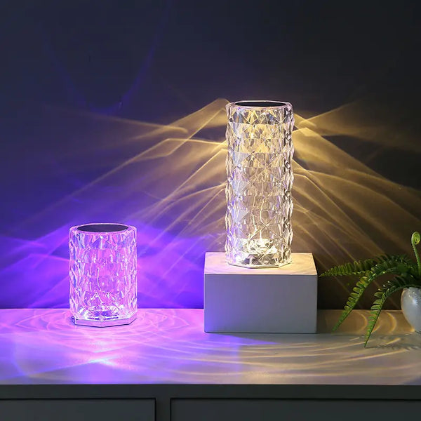 LIMITADA - ¡Lámpara Crystal Glow LED 3/16 Colores! ✨